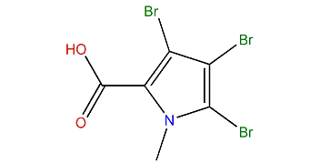 3,4,5-Tribromo-1-methyl-1H-pyrrole-2-carboxylic acid